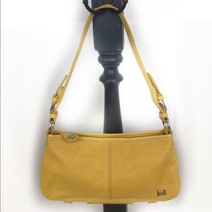 The Sak leather shoulder bag yellow purse